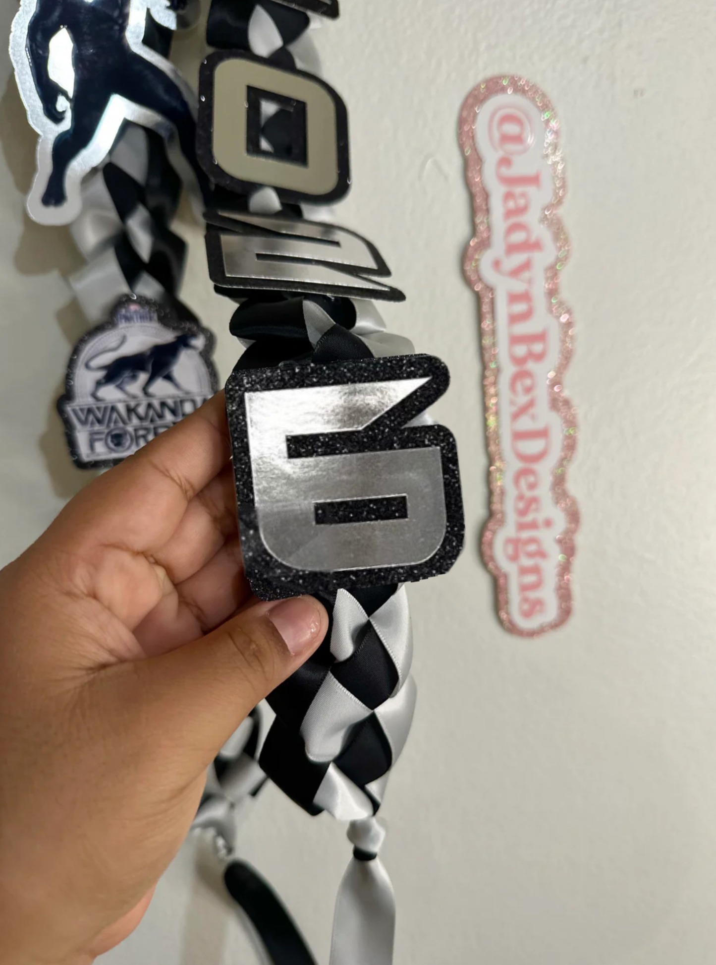 Black Panther/ Marvel 2026 Graduation Lei