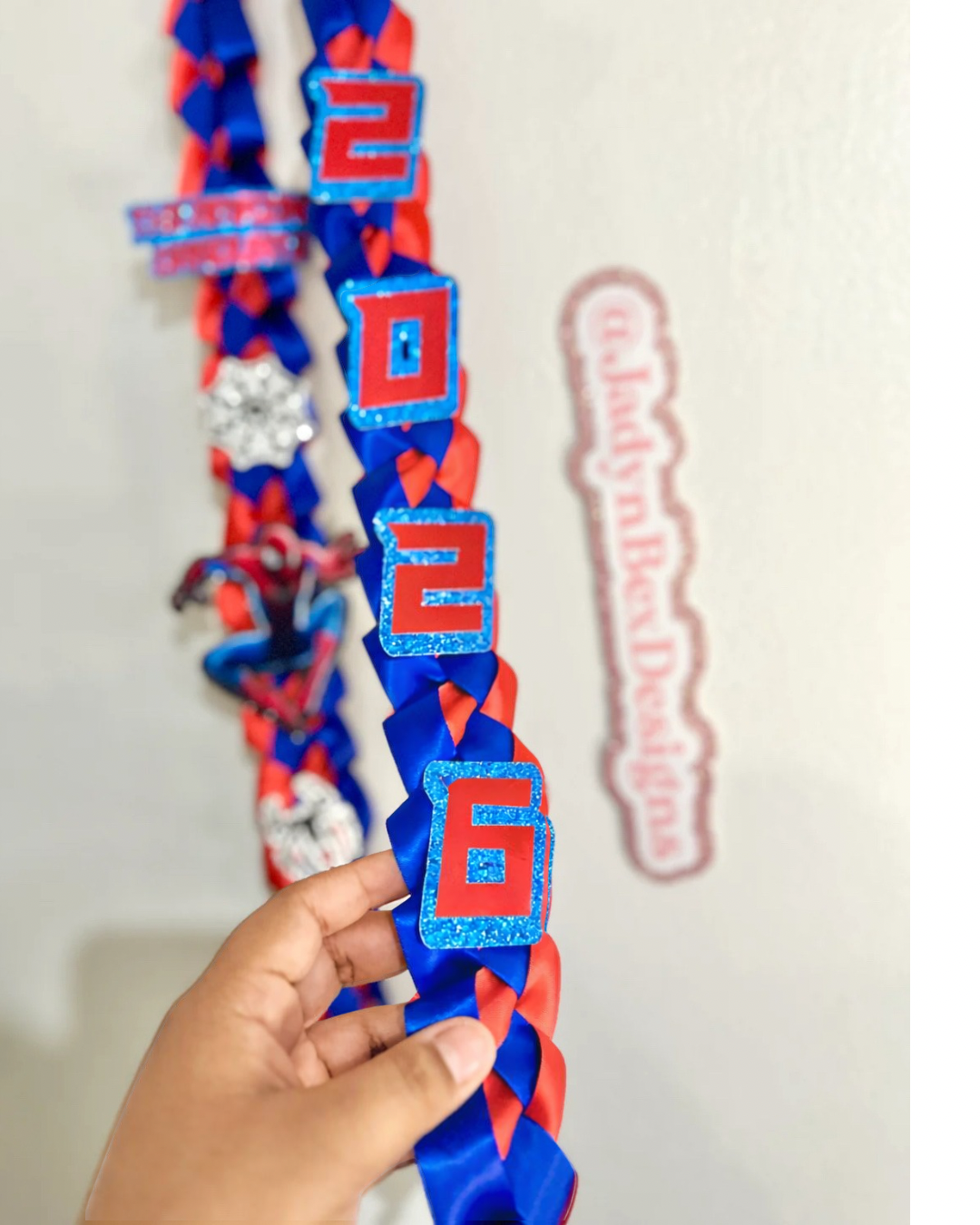 The Amazing Graduate Spiderman Inspired Graduation Lei