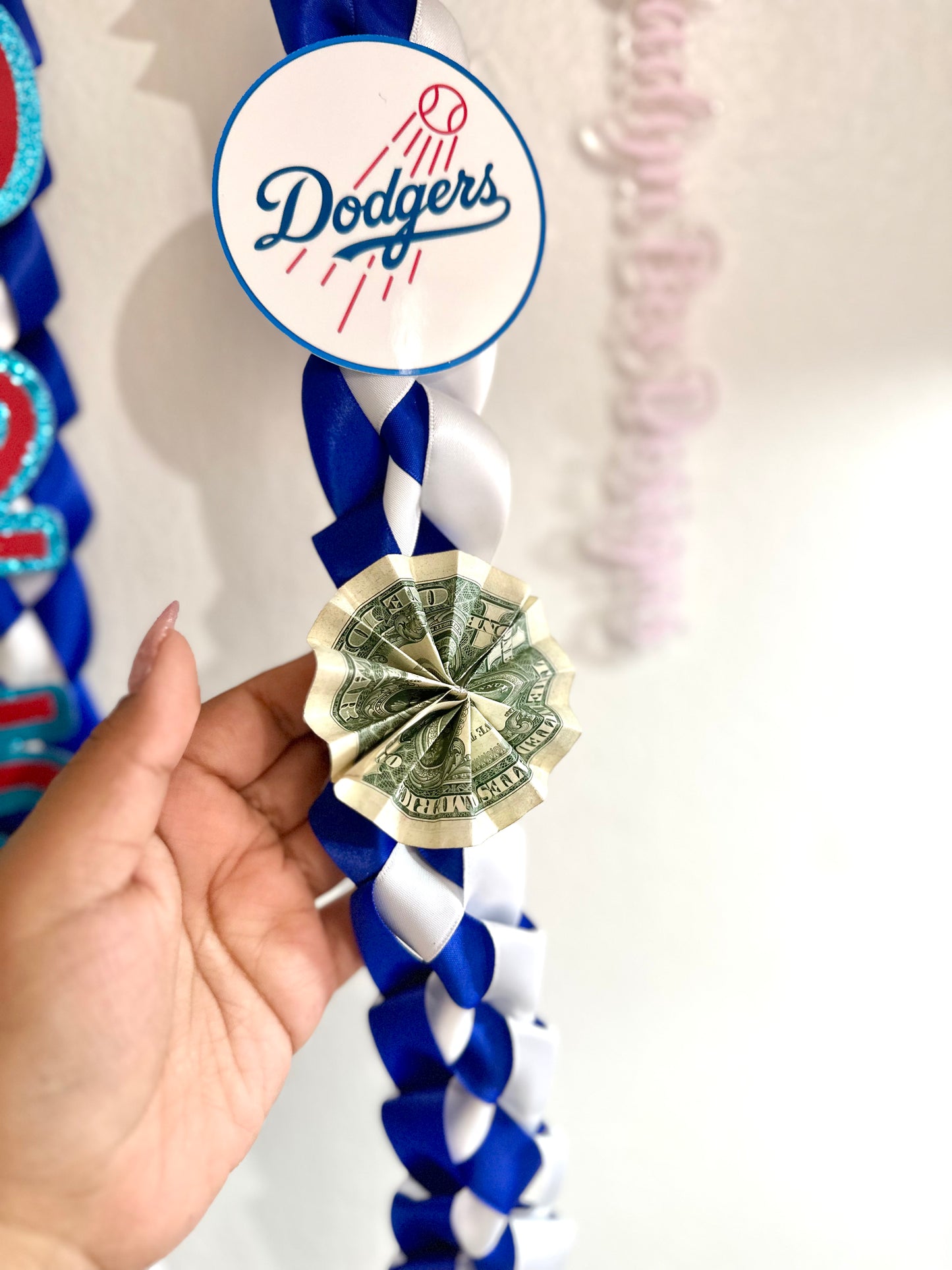 Class of 2026 Dodgers Graduation Lei