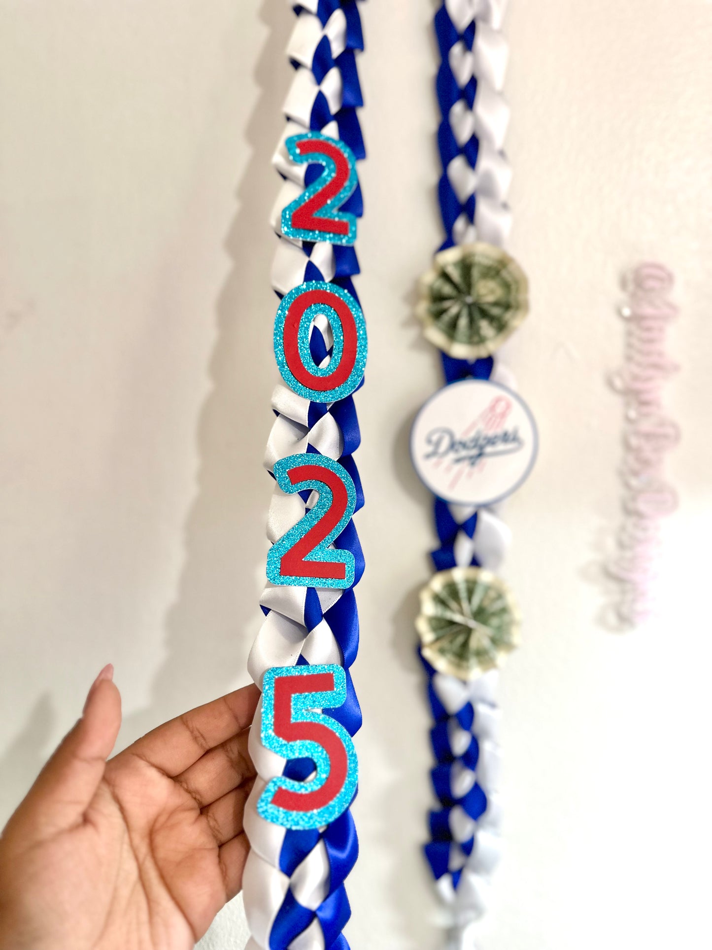 Class of 2025 Dodgers Graduation Lei