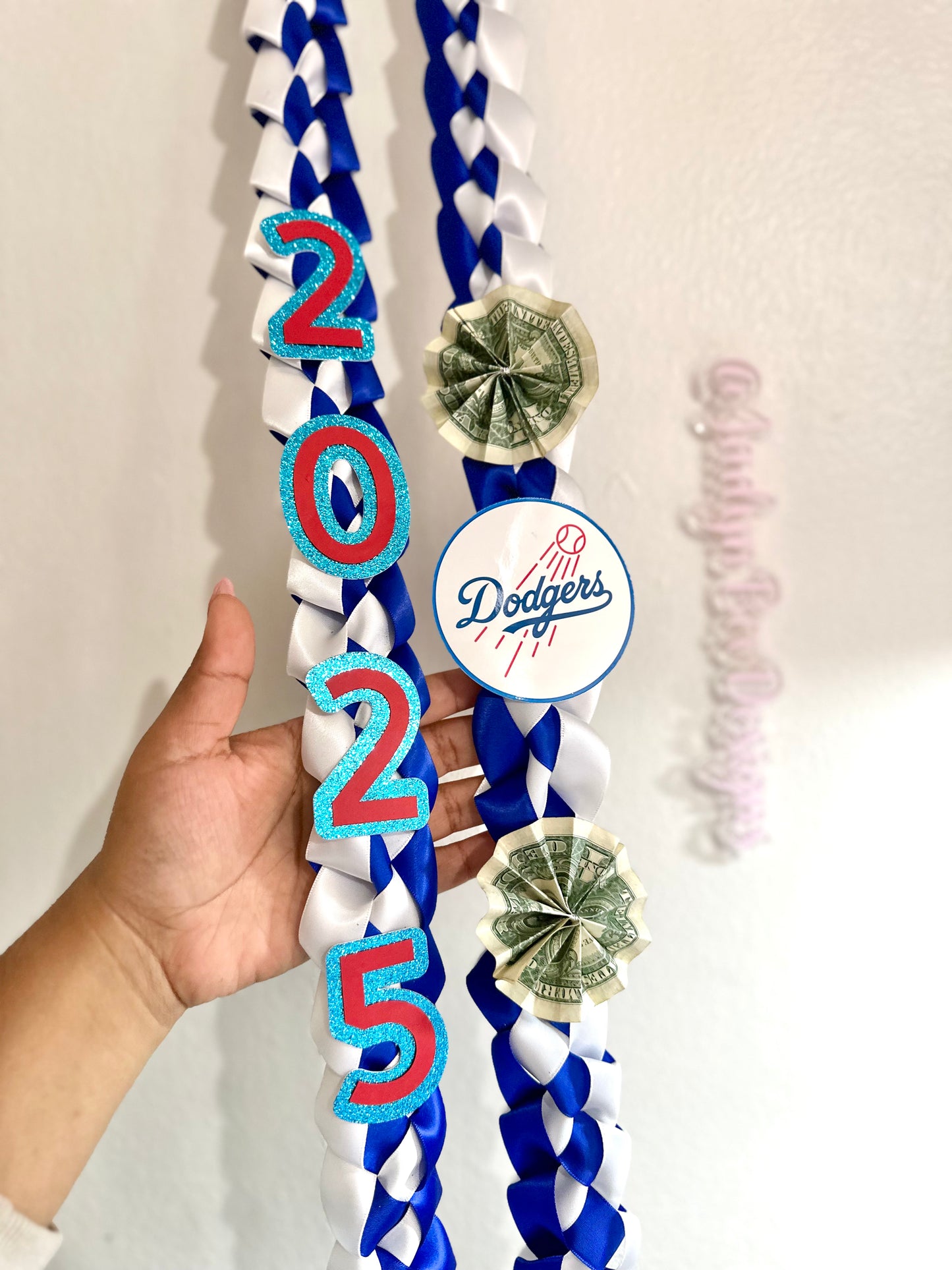 Class of 2025 Dodgers Graduation Lei