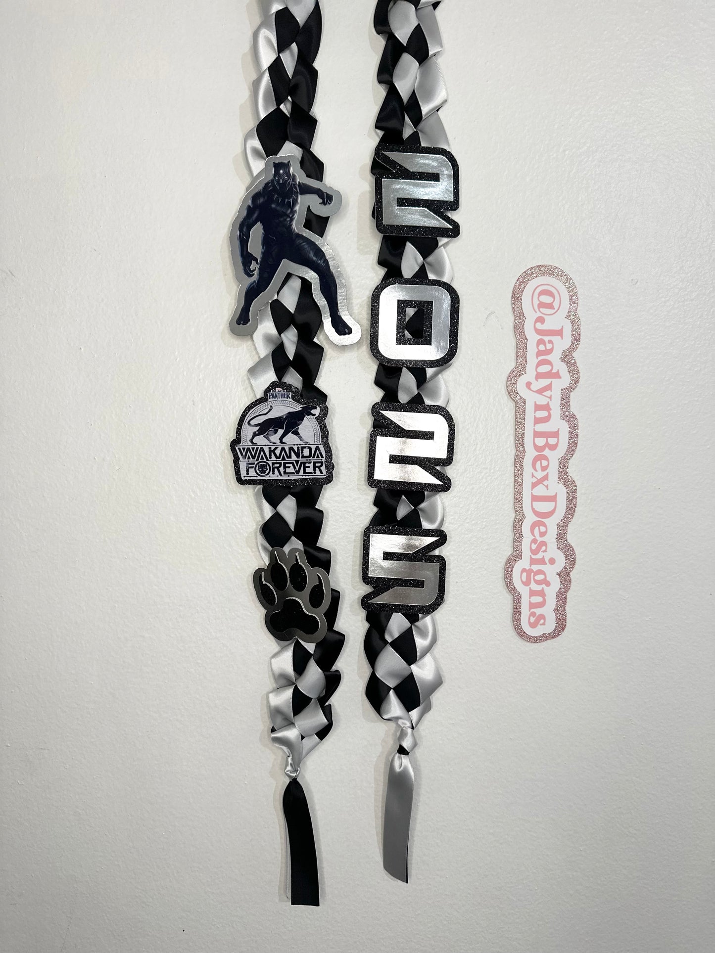 Black Panther/ Marvel 2025 Graduation Lei