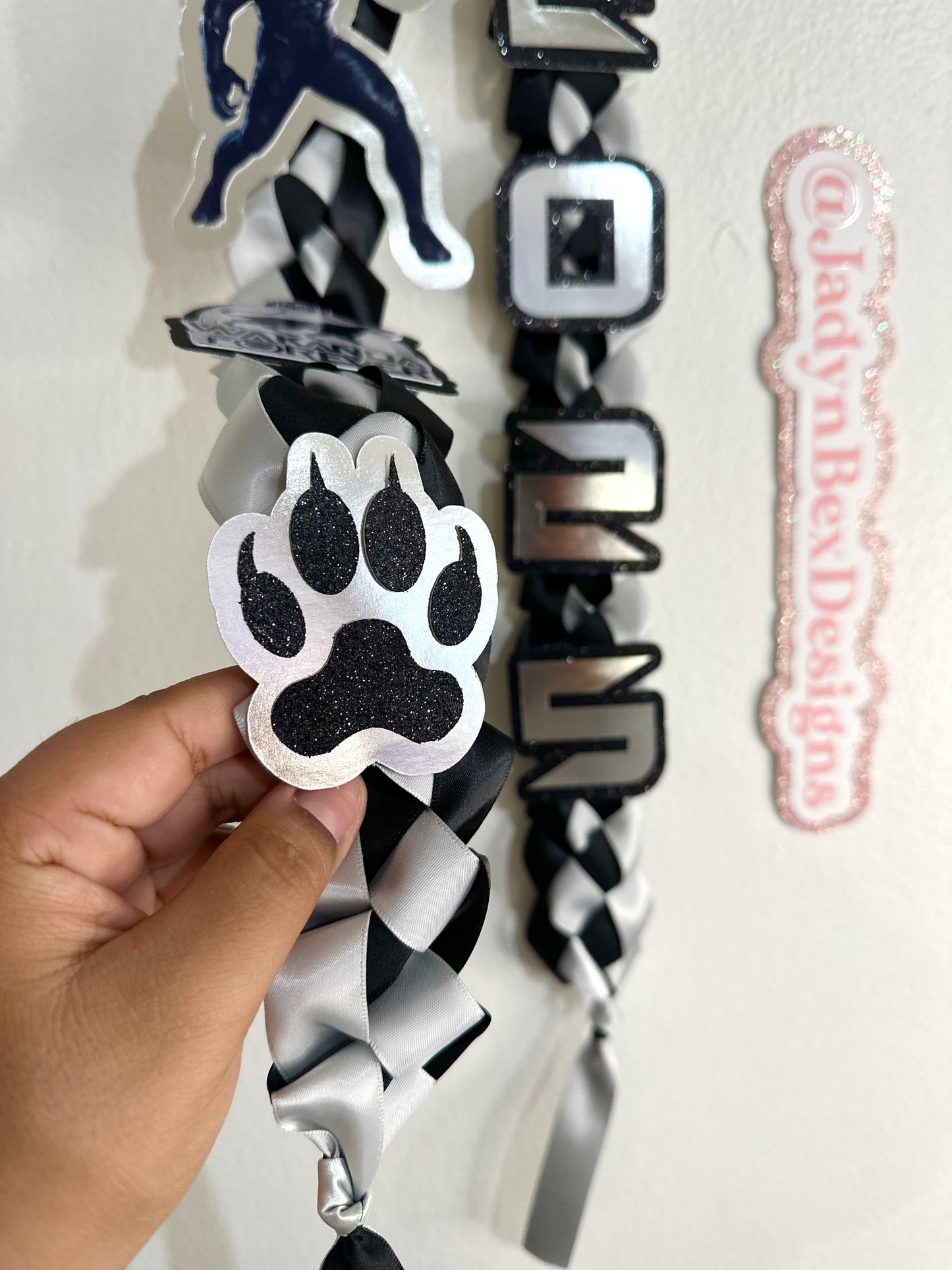 Black Panther/ Marvel 2025 Graduation Lei
