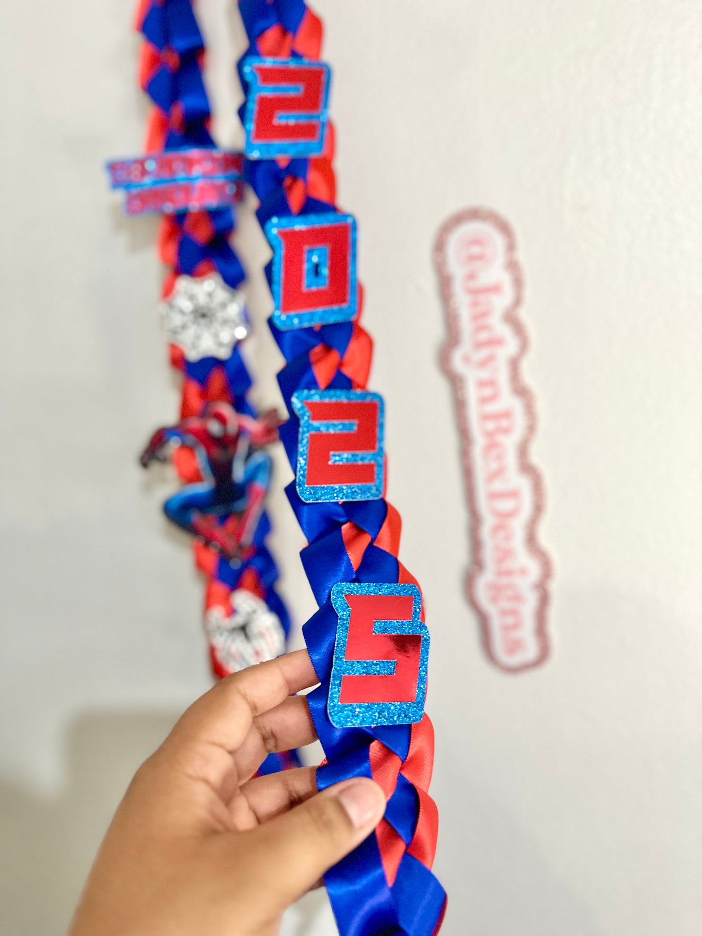 The Amazing Graduate Spiderman Inspired Graduation Lei