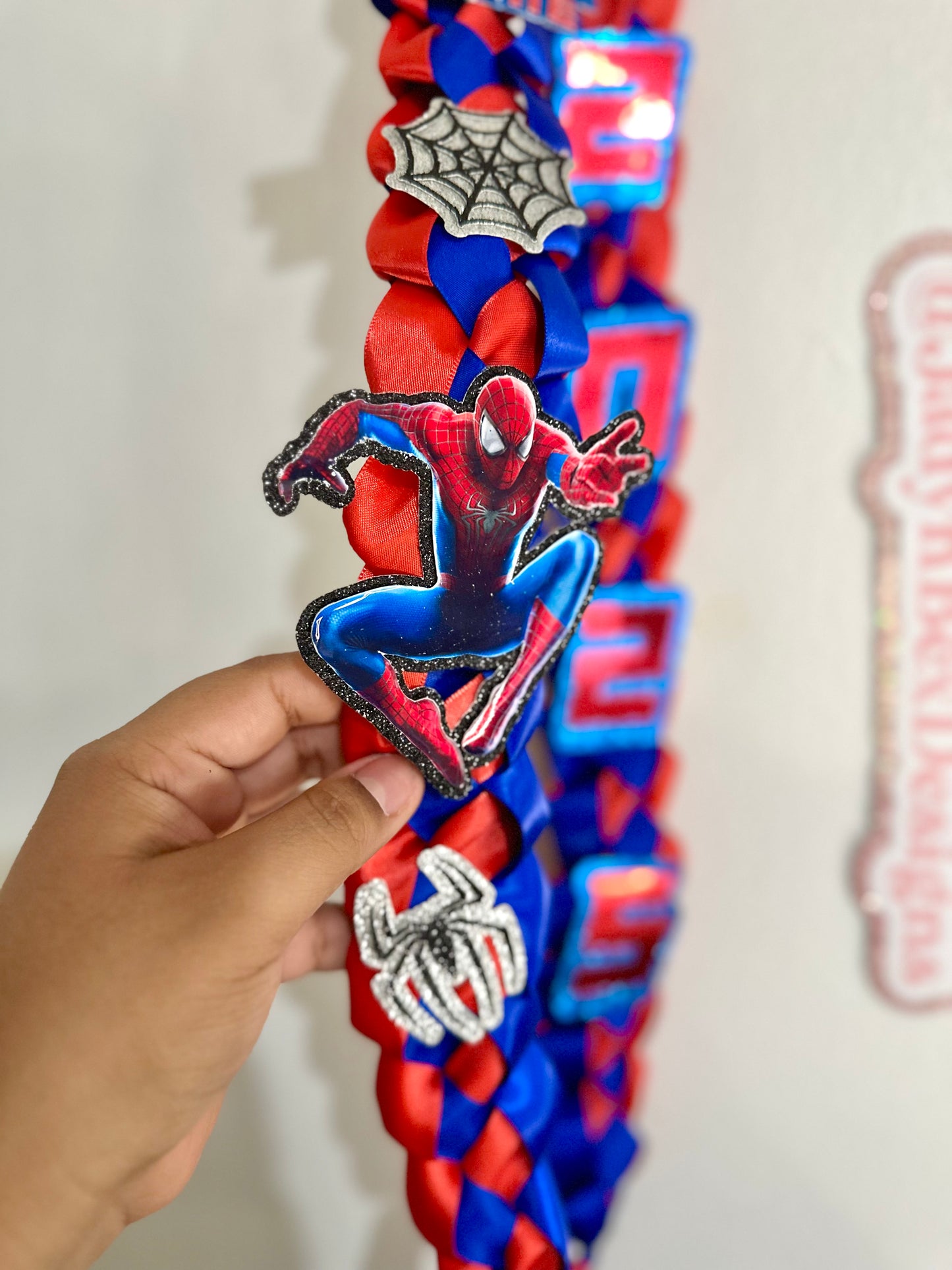 The Amazing Graduate Spiderman Inspired Graduation Lei