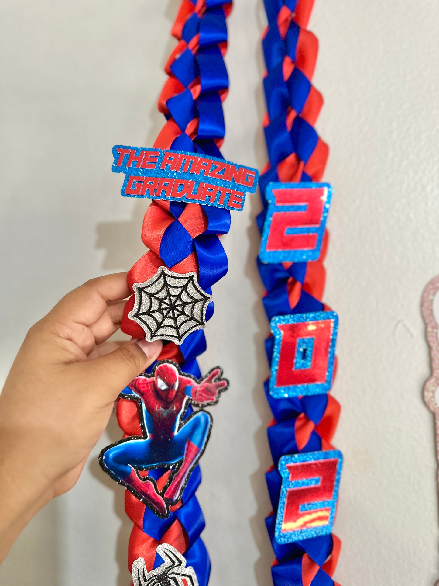The Amazing Graduate Spiderman Inspired Graduation Lei