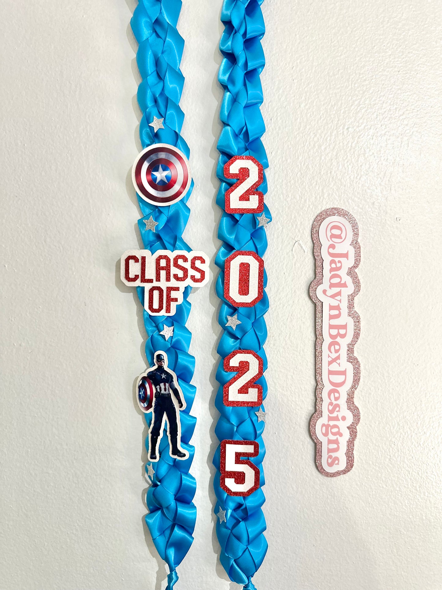 Captain America 2025 Graduation Lei