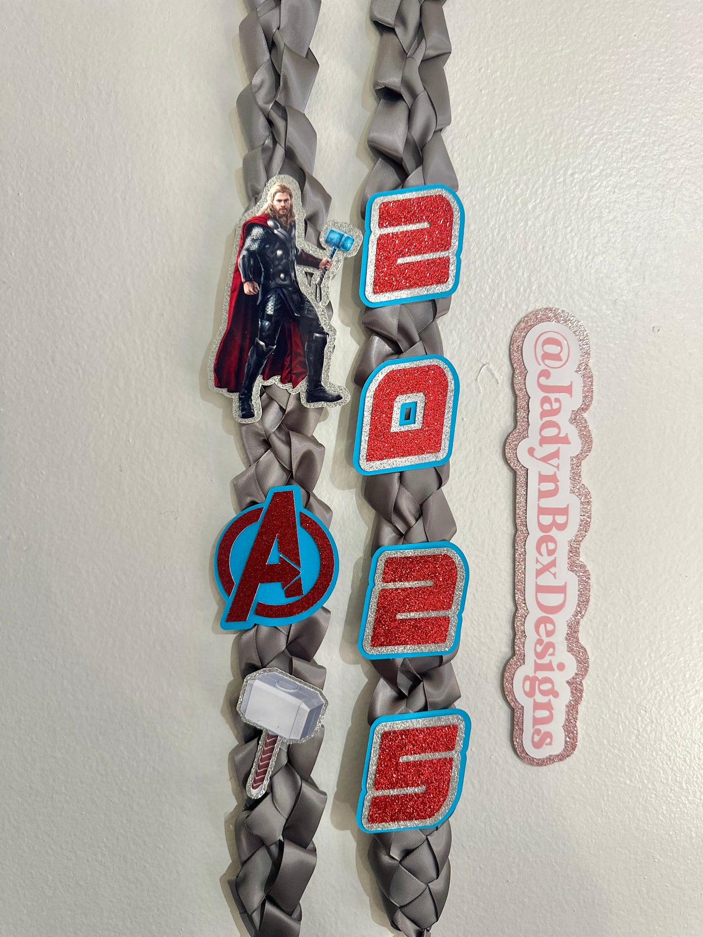 Thor Marvel 2025 Graduation Lei