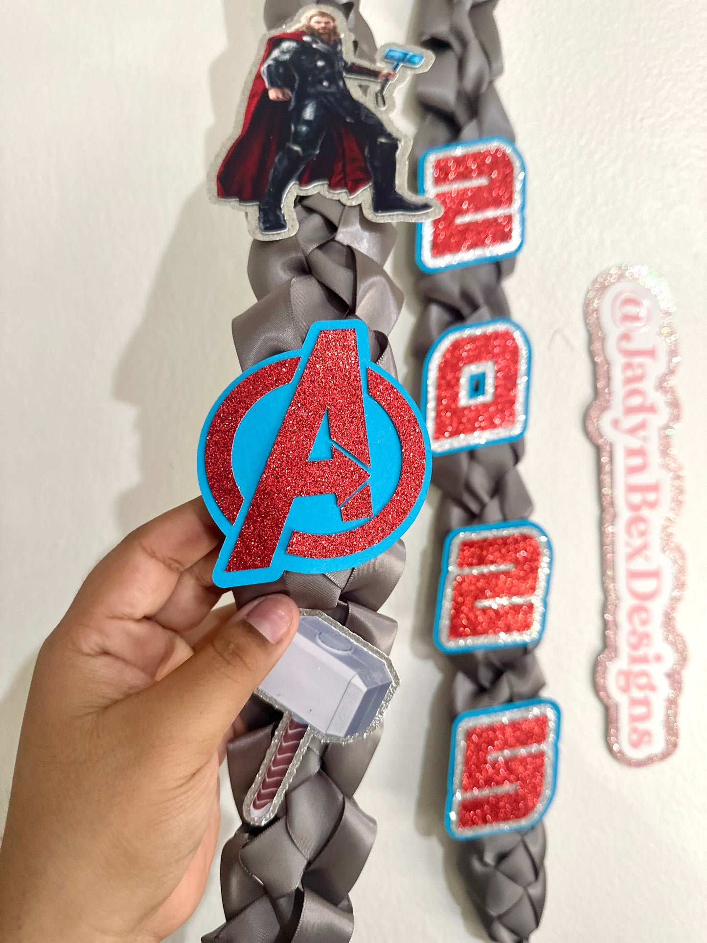 Thor Marvel 2025 Graduation Lei