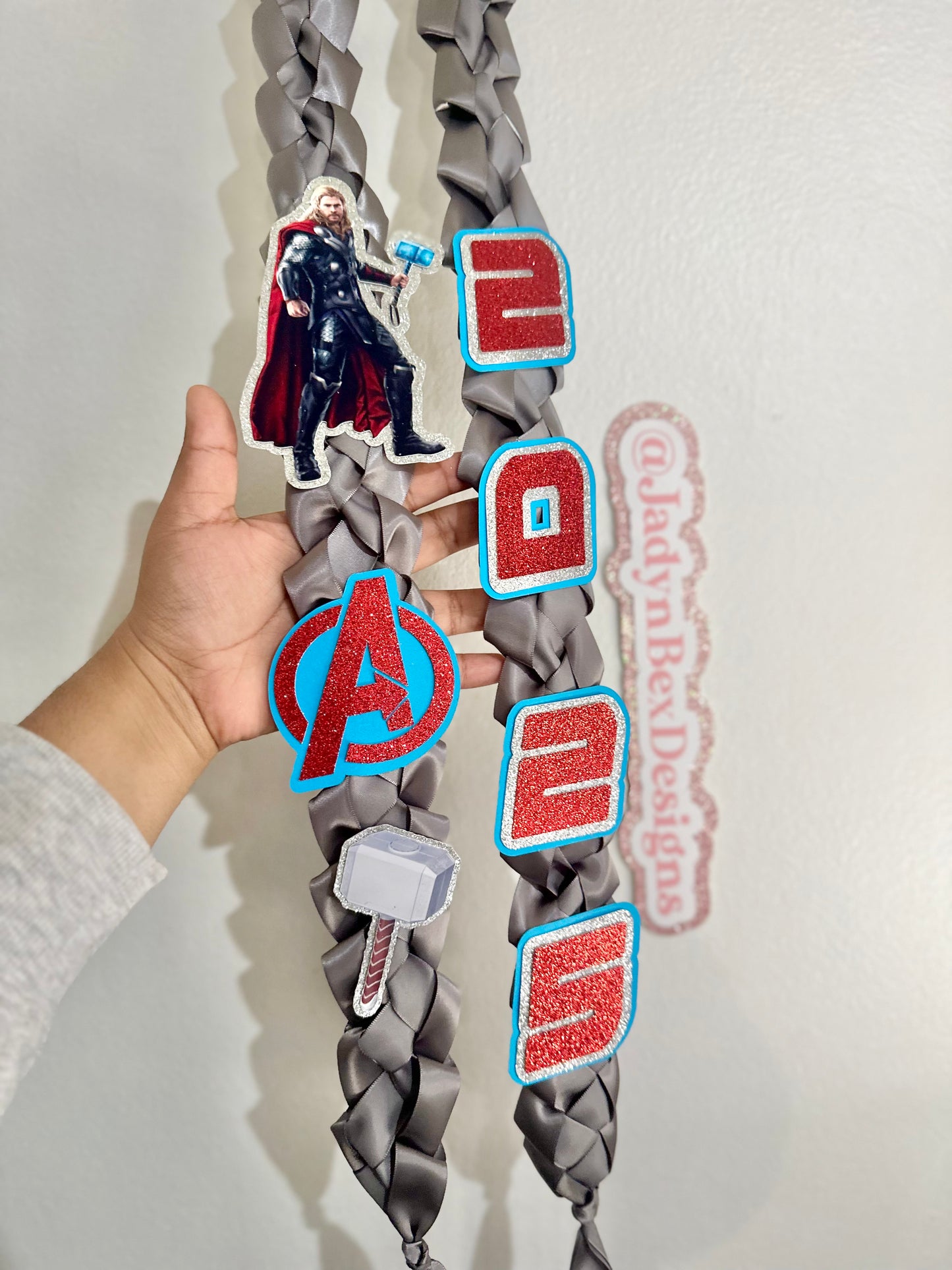 Thor Marvel 2025 Graduation Lei