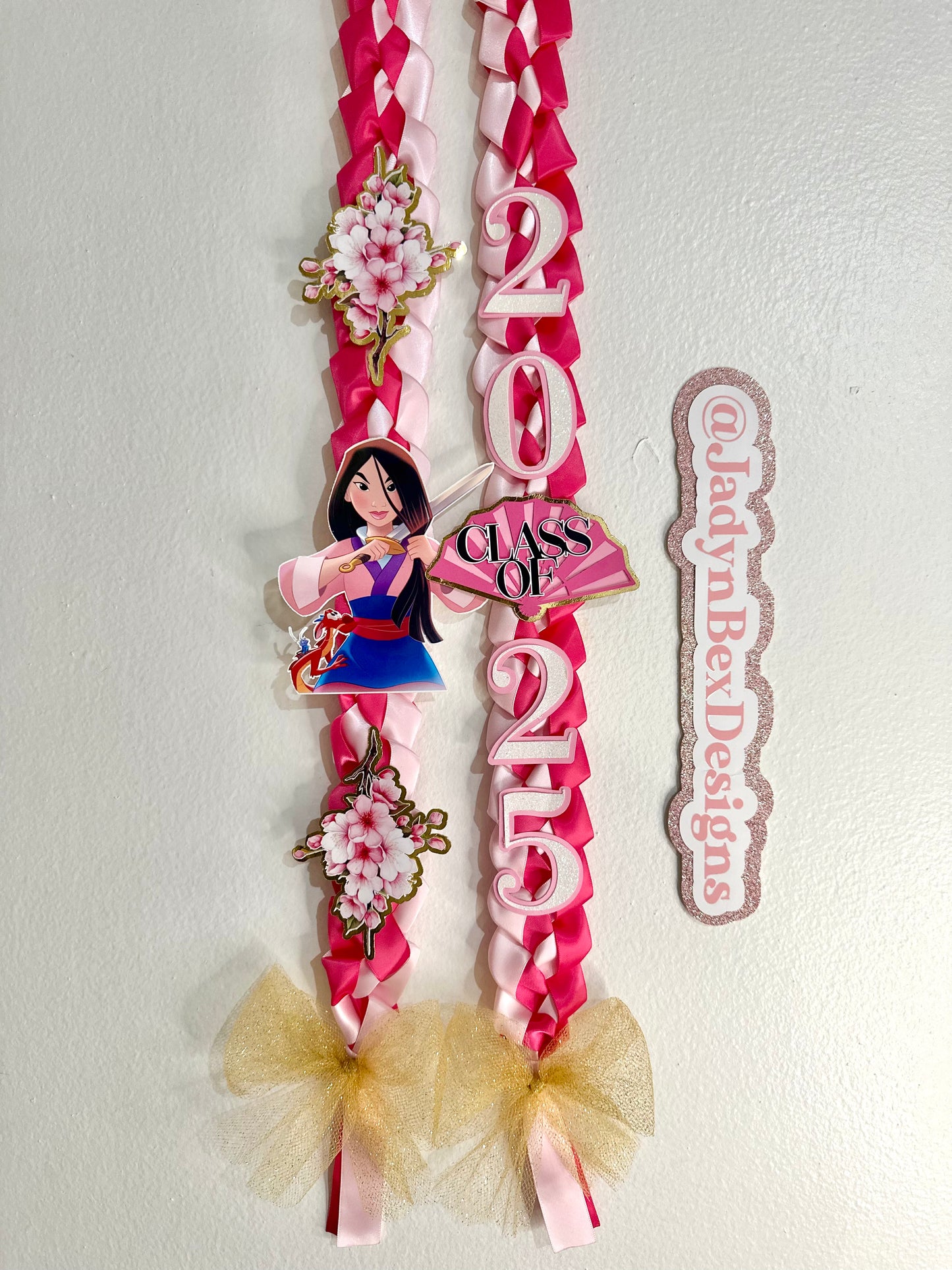 Mulan Princess 2025 Graduation Lei