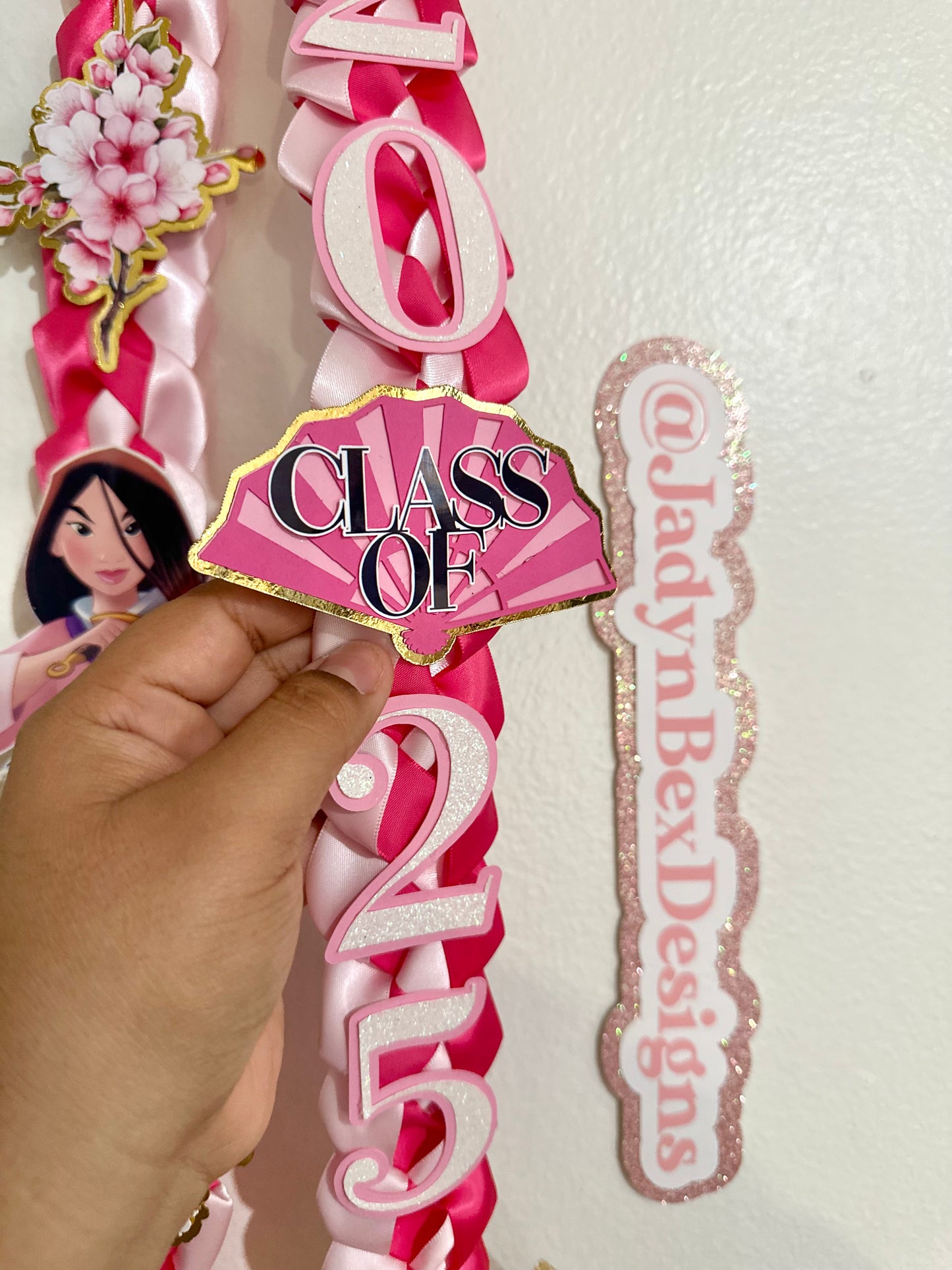 Mulan Princess 2025 Graduation Lei