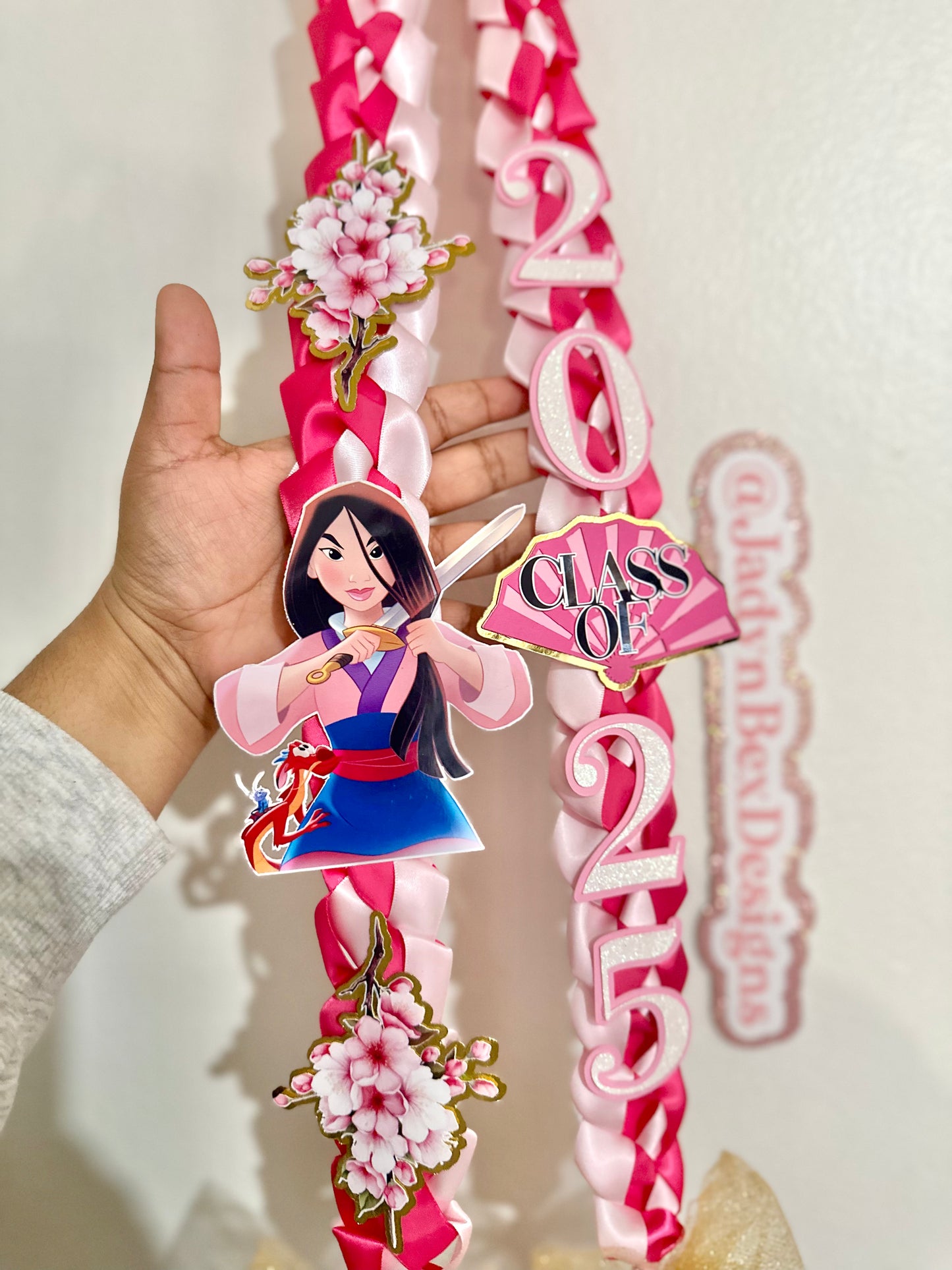 Mulan Princess 2025 Graduation Lei