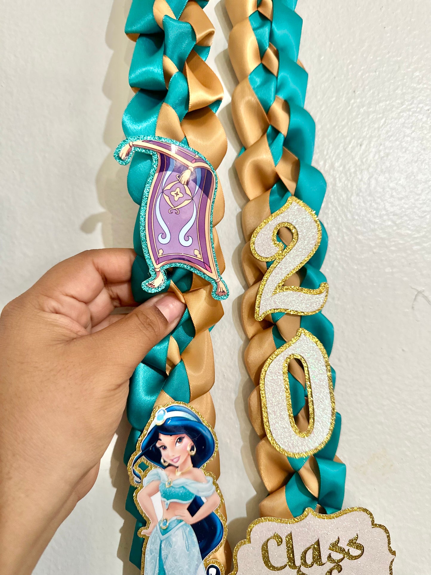 Princess Jasmine 2025 Graduation Lei