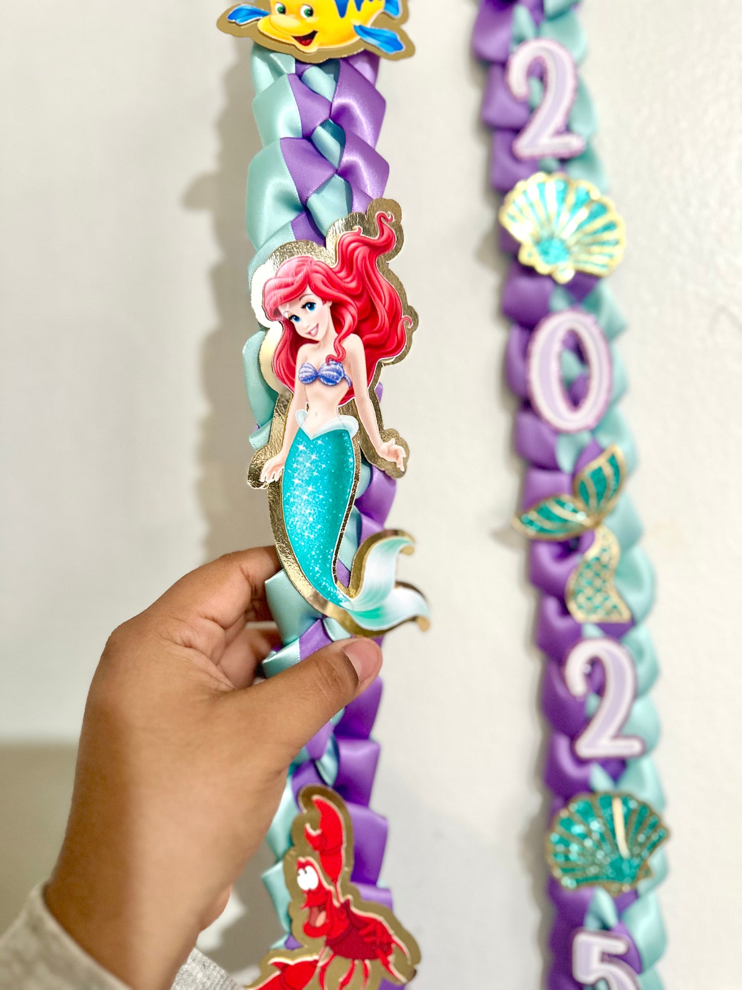 The Little Mermaid 2025 Graduation Lei