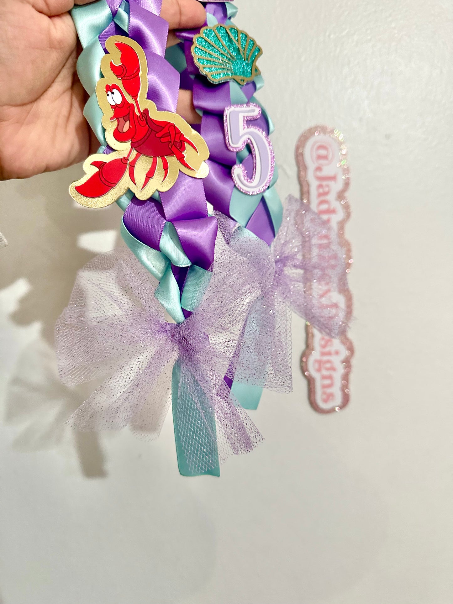 The Little Mermaid 2025 Graduation Lei