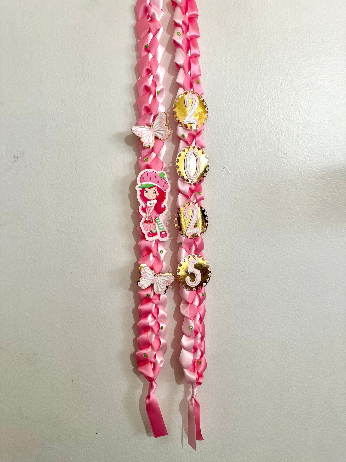 2025 Strawberry Shortcake Graduation Lei