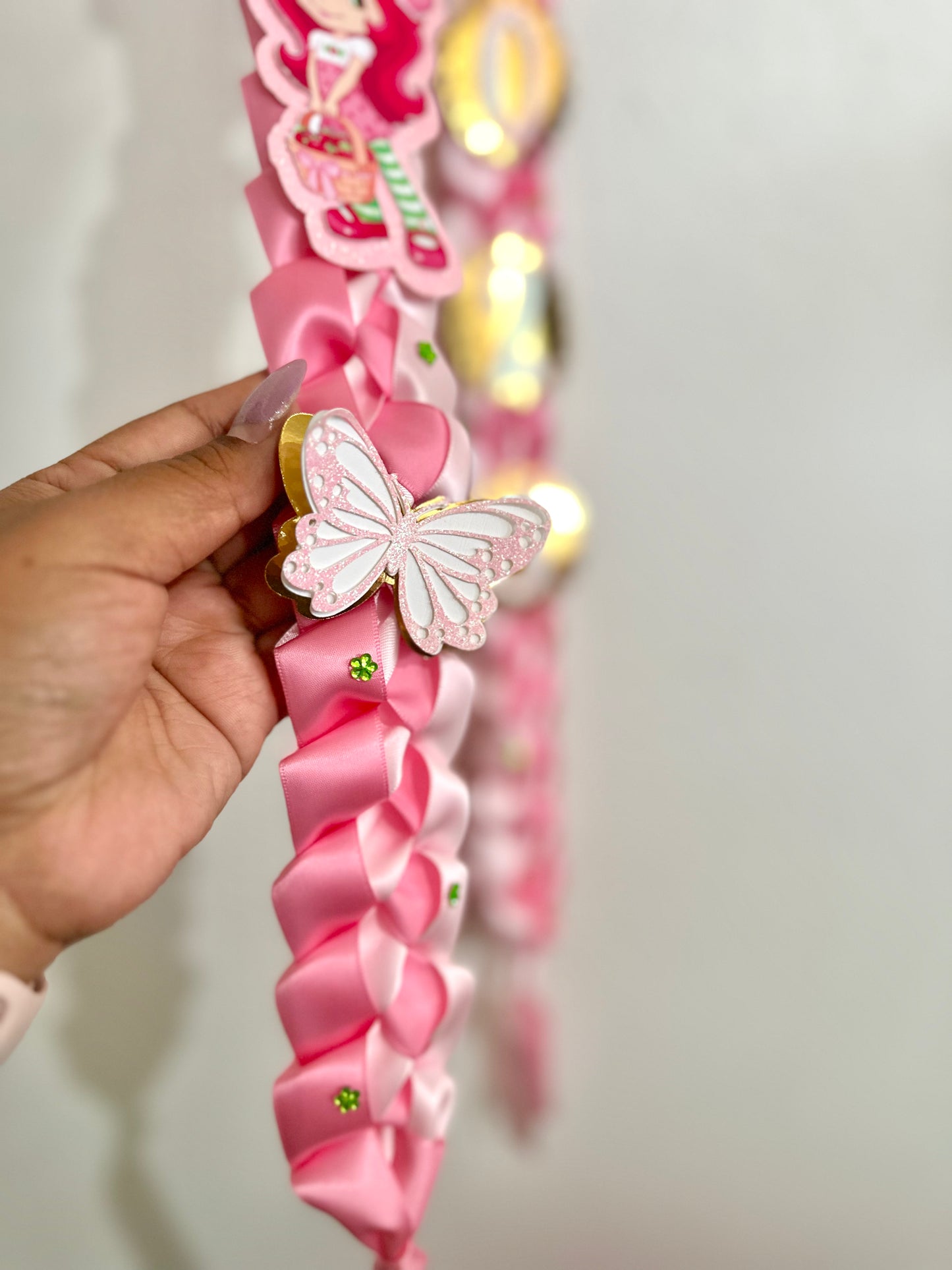 2025 Strawberry Shortcake Graduation Lei