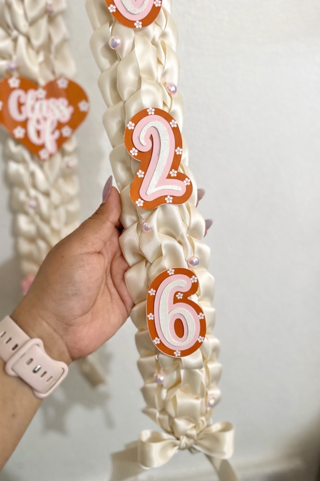 2026 Barro Inspired Coquette Graduation Lei