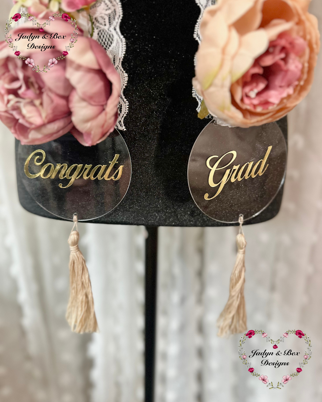 Elegant Floral Graduation Lei Class of 2026