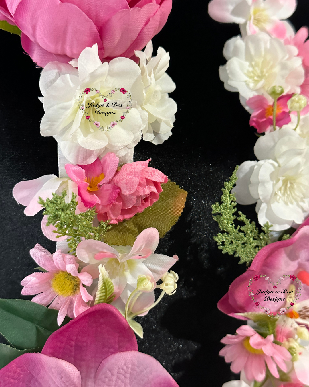 Floral Graduation Lei - Class of 2026- Pink and Blush Floral Designs