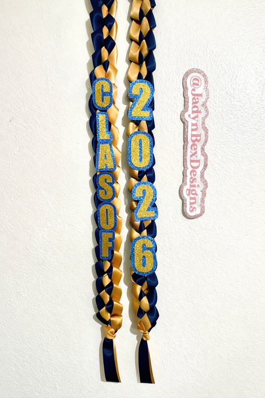 Sonora High School Dark Blue and Gold Graduation Lei 2026