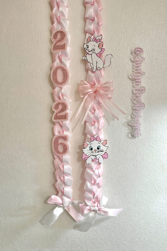 2026 Aristocat Marie Coquette Graduation Lei