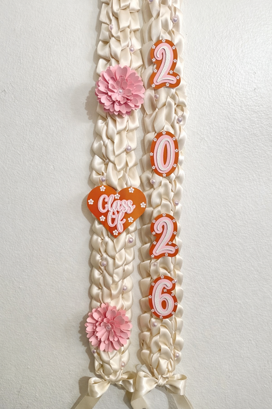 2026 Barro Inspired Coquette Graduation Lei