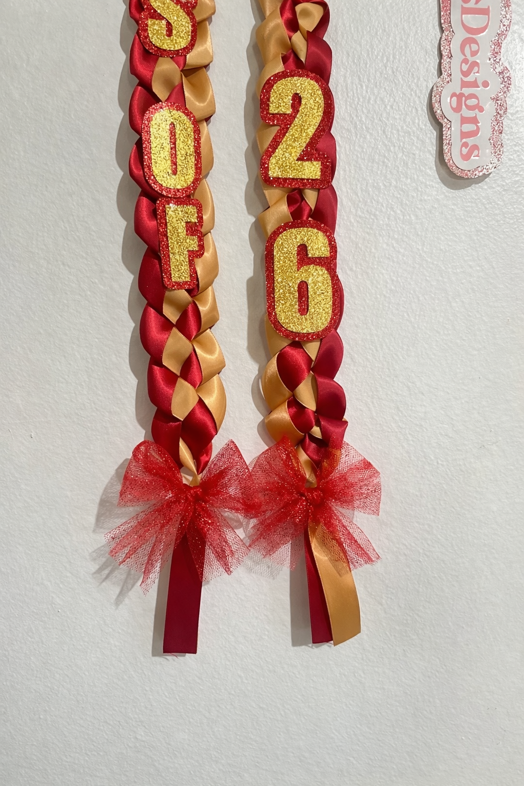 USC Red and Gold Graduation Lei 2026