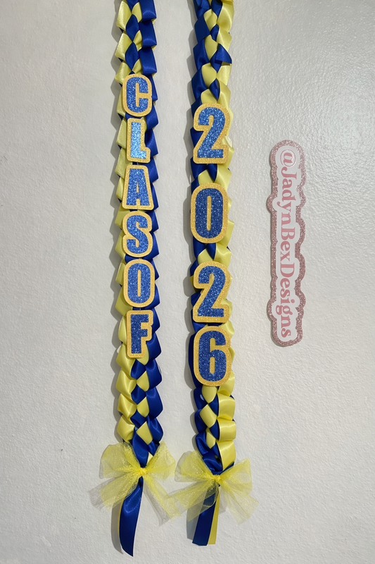 UCLA Blue and Yellow Graduation Lei 2026