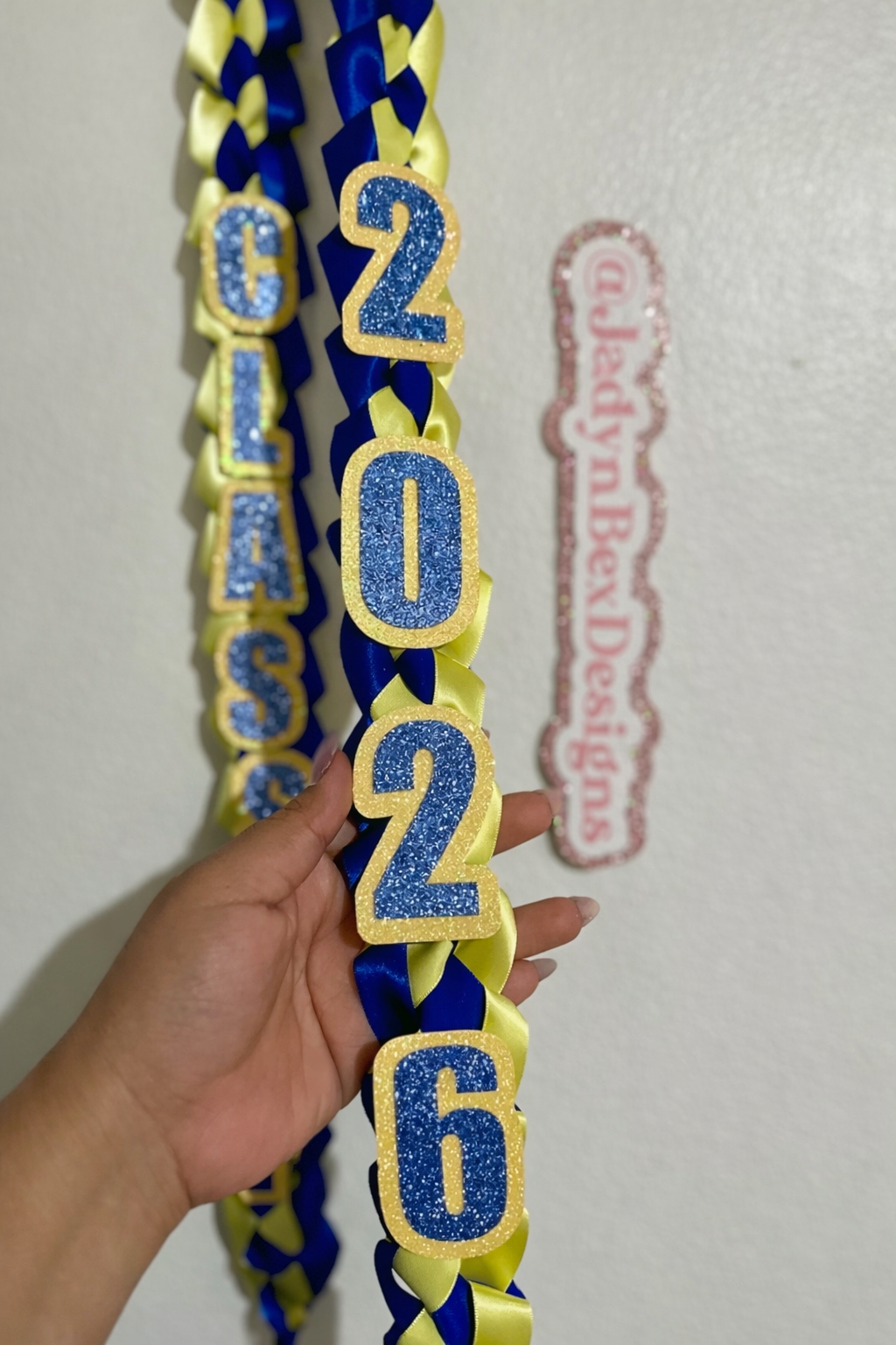 UCLA Blue and Yellow Graduation Lei 2026