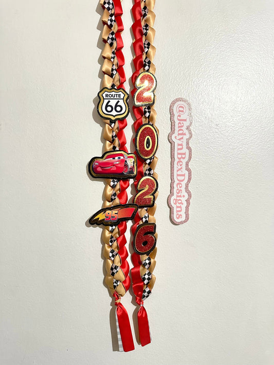 Lightning McQueen Graduation Lei 2026