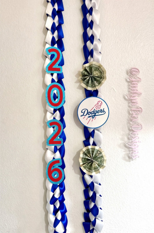 Class of 2026 Dodgers Graduation Lei