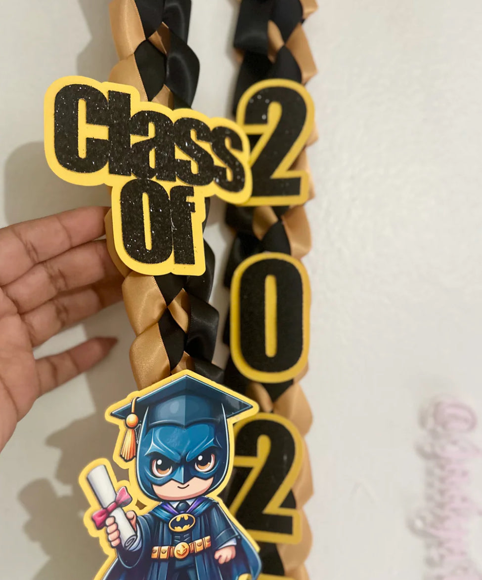 Batman Class of 2026 Graduation Lei