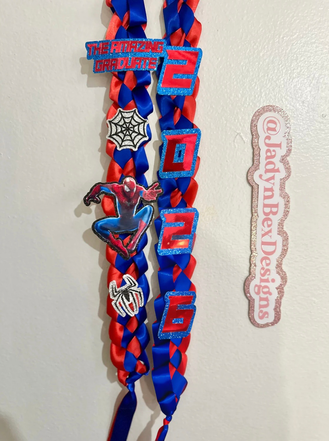 The Amazing Graduate Spiderman Inspired Graduation Lei