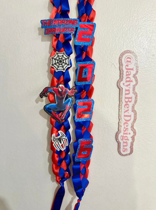 The Amazing Graduate Spiderman Inspired Graduation Lei