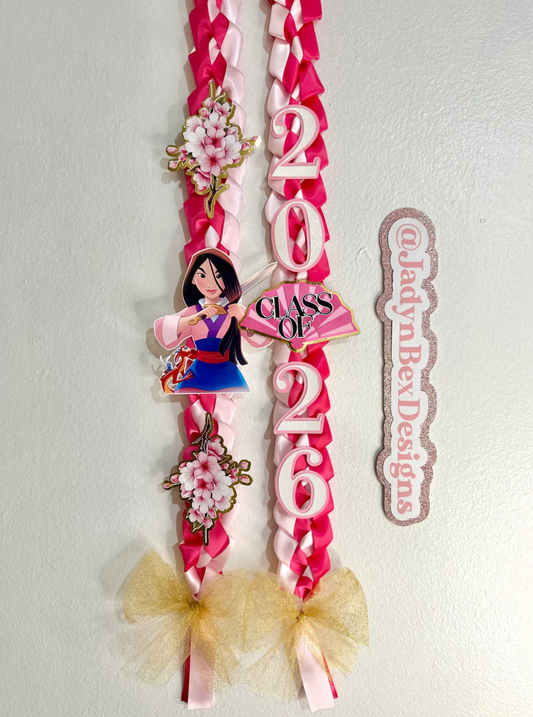 Mulan Princess 2026 Graduation Lei