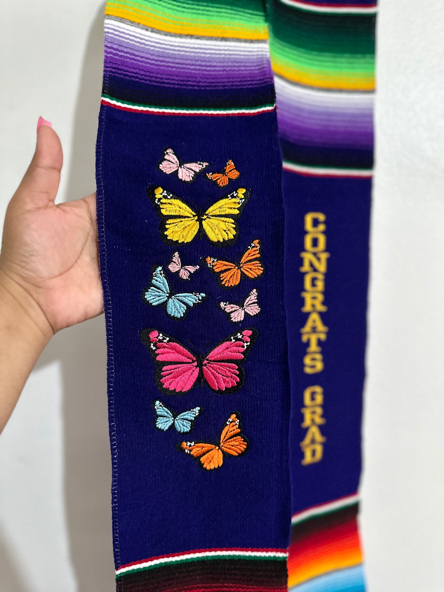 Monarch Butterfly Sarape Stoles