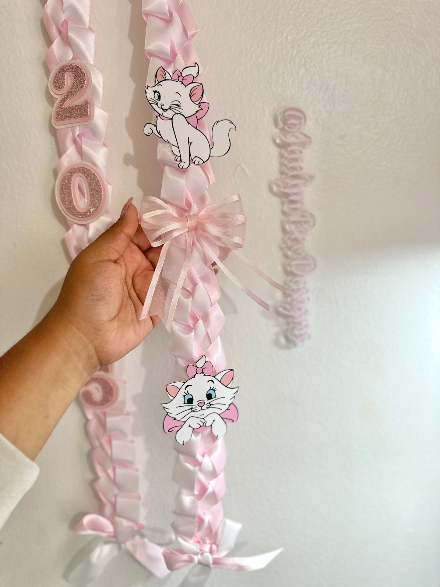 Aristocat Marie Coquette Graduation Lei