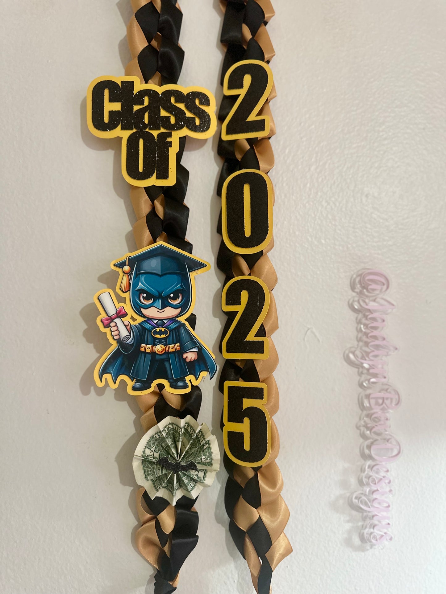 Batman Class of 2025 Graduation Lei