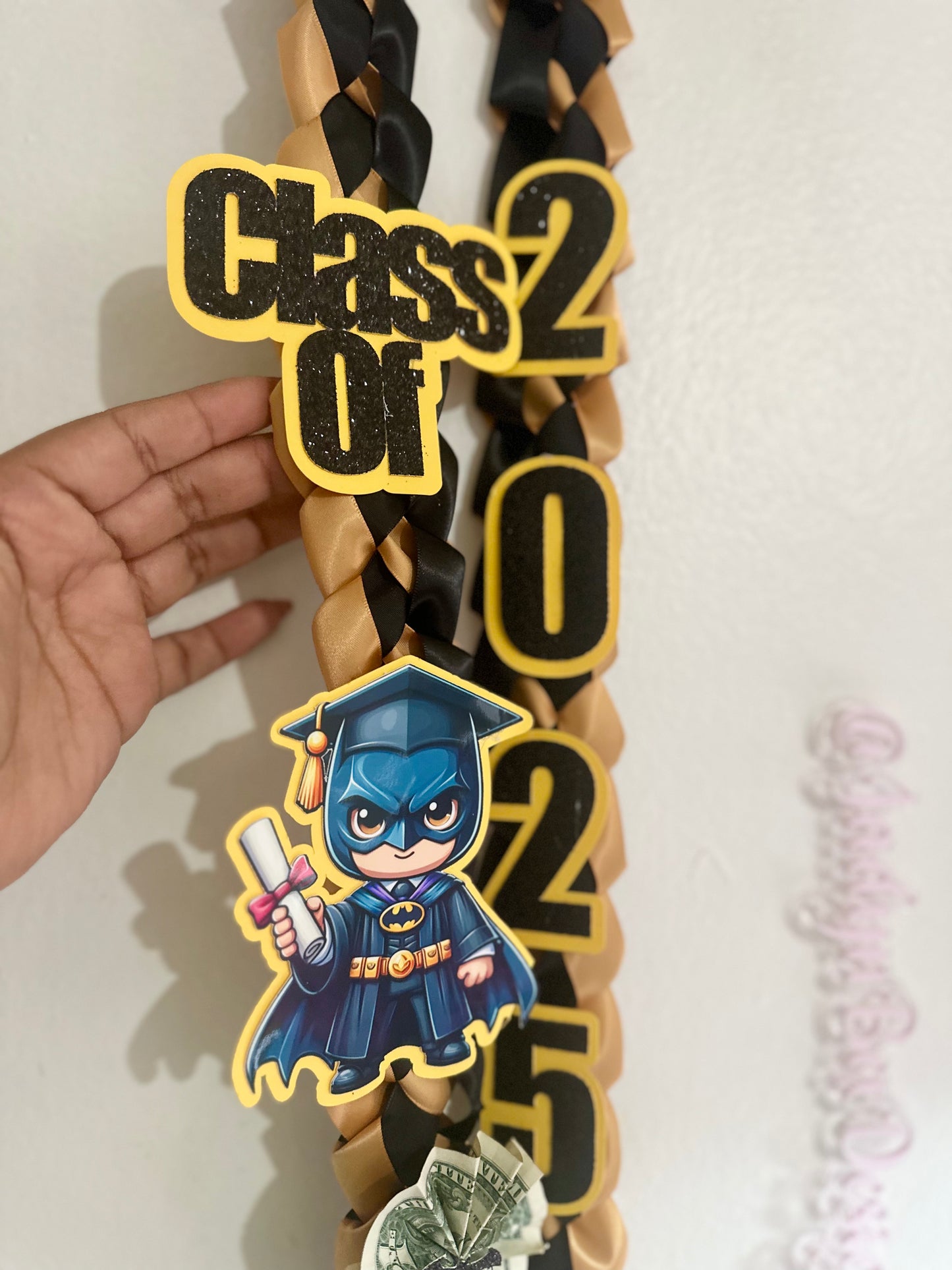 Batman Class of 2025 Graduation Lei
