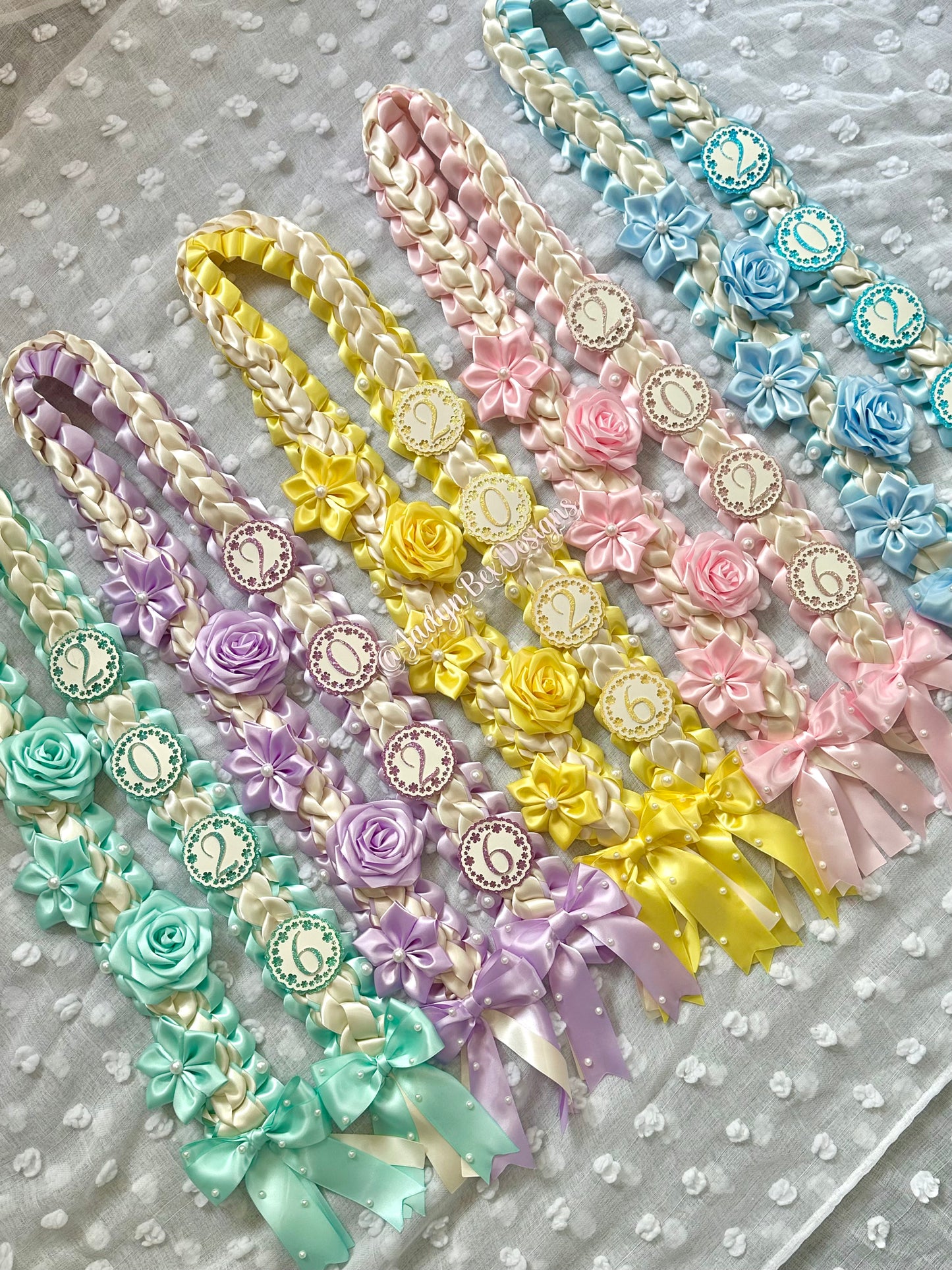 2026 Spring Coquette Graduation Lei