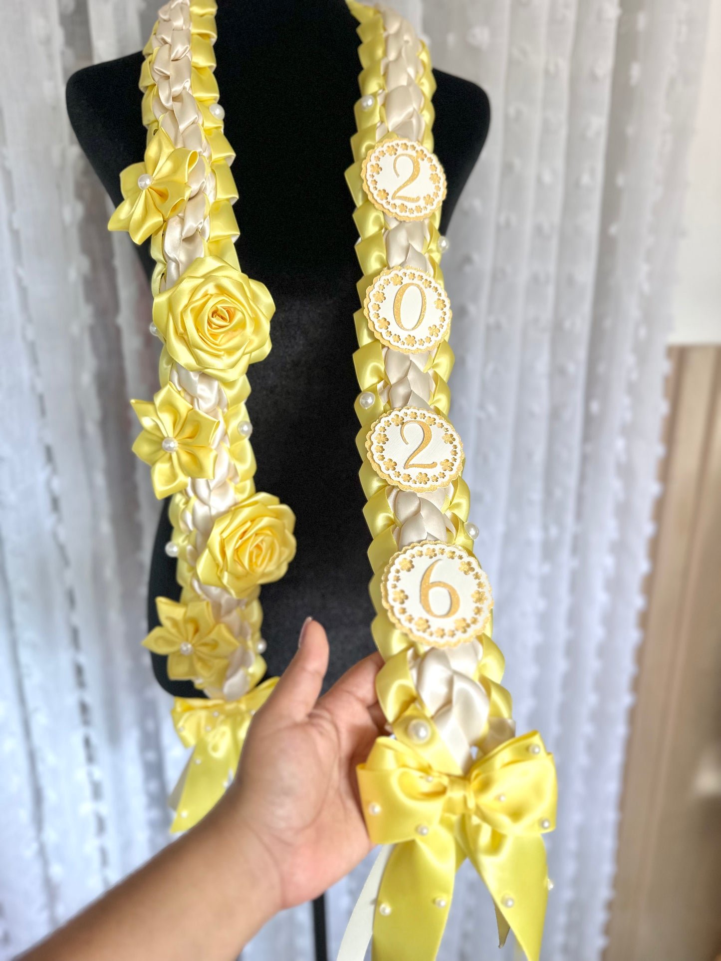 2026 Spring Coquette Graduation Lei