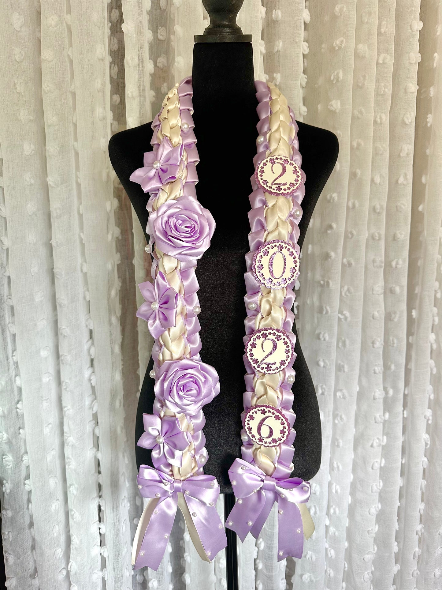 2026 Spring Coquette Graduation Lei