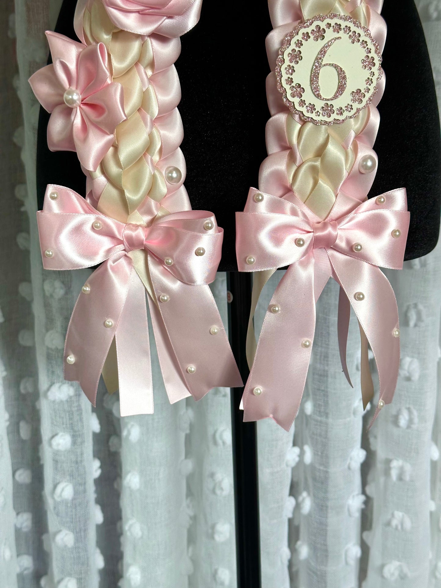 2026 Spring Coquette Graduation Lei